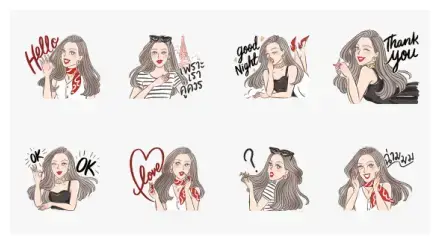 L’Oréal Paris: Because We’re Worth It WhatsApp Sticker GIF-31016
