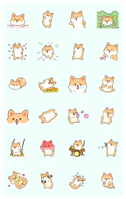 Whoosh Quick Hurrybow & Busywow WhatsApp Sticker GIF-31300
