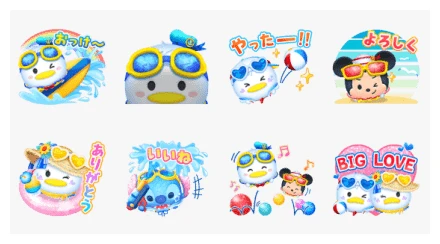 TSUM TSUM FAN FESTA 2025 WhatsApp Sticker PNG