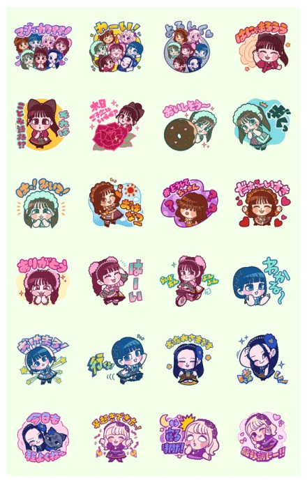 CANDY TUNE Voice Stickers WhatsApp Sticker PNG