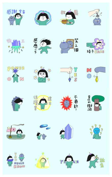 Oh My BOW! - Mystic Force WhatsApp Sticker PNG