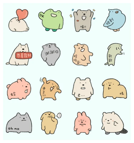 LINE INVOICE × liao1o1o WhatsApp Sticker PNG