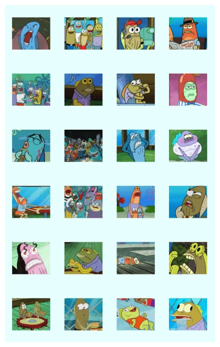 Bikini Bottom Buddies WhatsApp Sticker PNG