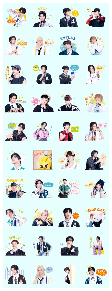 Stray Kids WhatsApp Sticker PNG