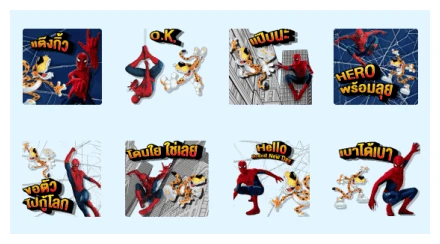 SPIDER-MAN: BRAND NEW DAY × CHEETOS WhatsApp Sticker PNG