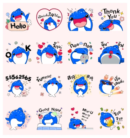 Every day is a happy day WhatsApp Sticker PNG