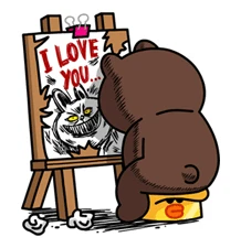 LINE Characters Blow a Fuse