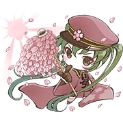 Hatsune Miku senbonsakura