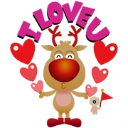 FarEasTone Love Reindeer
