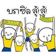 World Cup Brazil Supporters Stickers