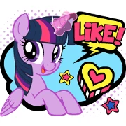 Animated MY LITTLE PONY stickers