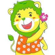 Lion-kun : Let’s splash happiness! Lion-kun : Let’s splash happiness!