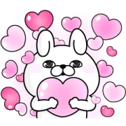 YOSISTAMP-Rabbit 100% Pop-Up Stickers