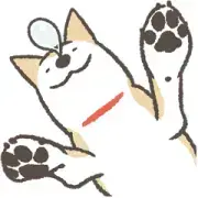 Shiba Inu (Shiba-Dog) BIG Stickers