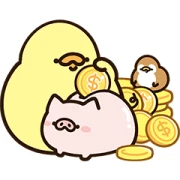 FoodieG Golden Stickers