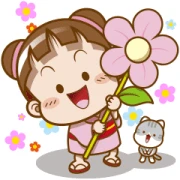 Sakura Cocoa✿Flower Stickers