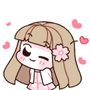 Cherry blossom girls are cute