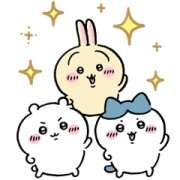Chiikawa × GU Big stickers Chiikawa × GU Big stickers