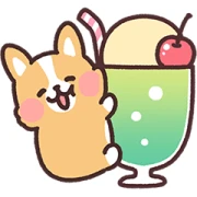 fluffy fat Corgi×LINE Part Time Jobs LINE WhatsApp Sticker GIF PNG fluffy fat Corgi×LINE Part Time Jobs LINE WhatsApp Sticker GIF PNG