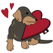 THOM BROWNE Exclusive Hector sticker THOM BROWNE Exclusive Hector sticker