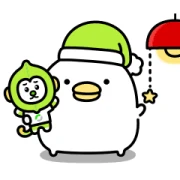 Noisy chicken × LINEMO Noisy chicken × LINEMO