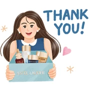 Estée Lauder Friends LINE WhatsApp Sticker GIF PNG Estée Lauder Friends LINE WhatsApp Sticker GIF PNG