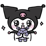 Kuromi × The Annoying Duck Bonus Sticker Kuromi × The Annoying Duck Bonus Sticker