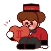 CARTIER × CRYBABY Exclusive Stickers CARTIER × CRYBABY Exclusive Stickers