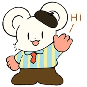 Monning the White Hamster Monning the White Hamster