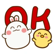 Cheerful Bunny Animated Stickers