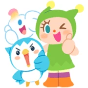 Vayu × Greenie & Elfie : Happy x3