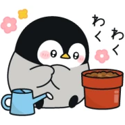 Baby of a gentle penguin × NatureBank